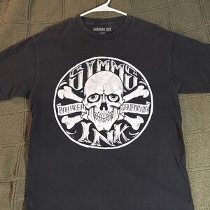 Simms Black Skull Graphic Tee